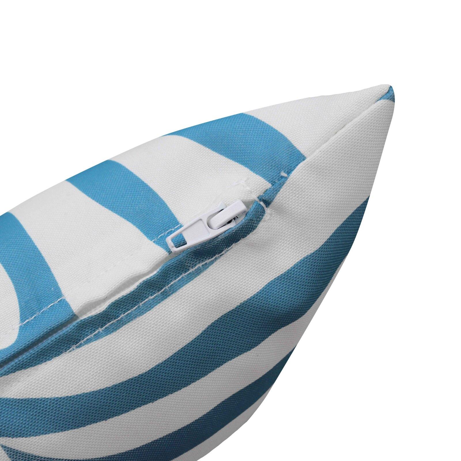 Petits coussins extérieurs rectangulaires pour palette 50 x 30 cm - Lot de 2