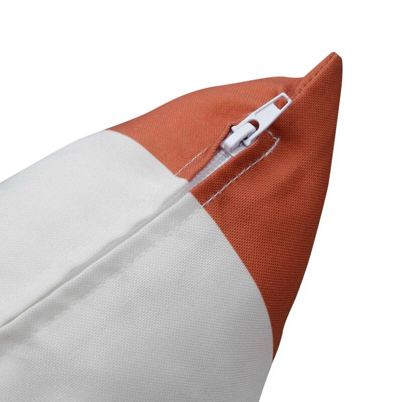 Coussins extérieurs carrés déhoussables 45x45 cm - Lot de 2 (2/4)
