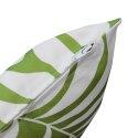 Coussins extérieurs carrés déhoussables 45x45 cm - Lot de 2