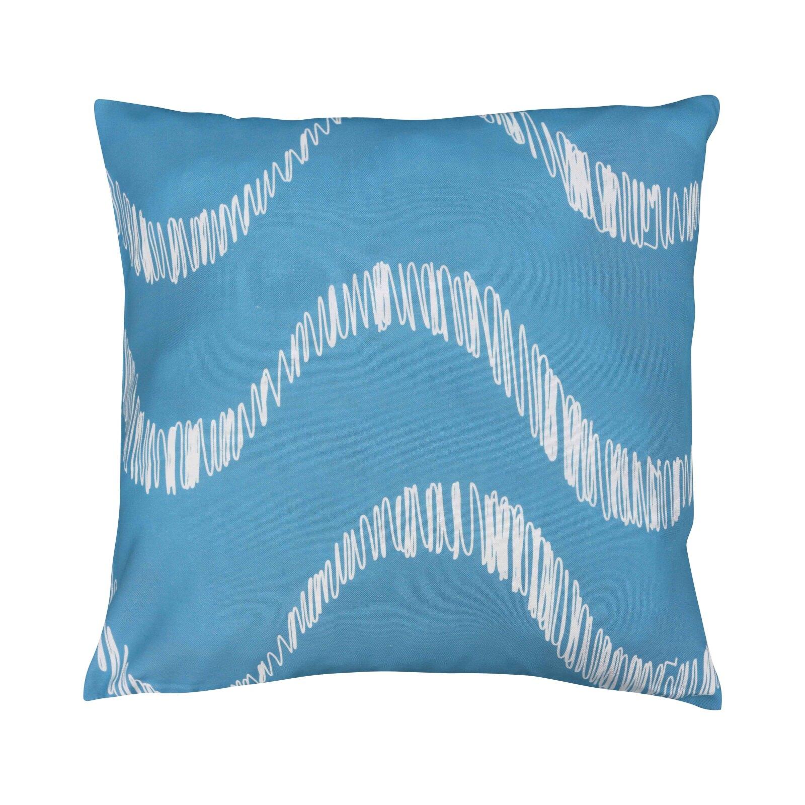 Coussins extérieurs carrés déhoussables 45x45 cm - Lot de 2