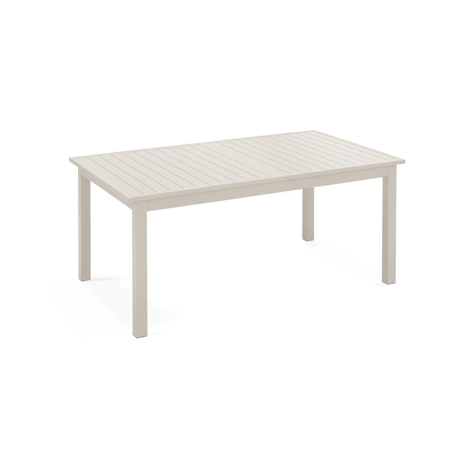 Table de jardin extensible en aluminium 8 à 10 personnes 174/238x100 cm