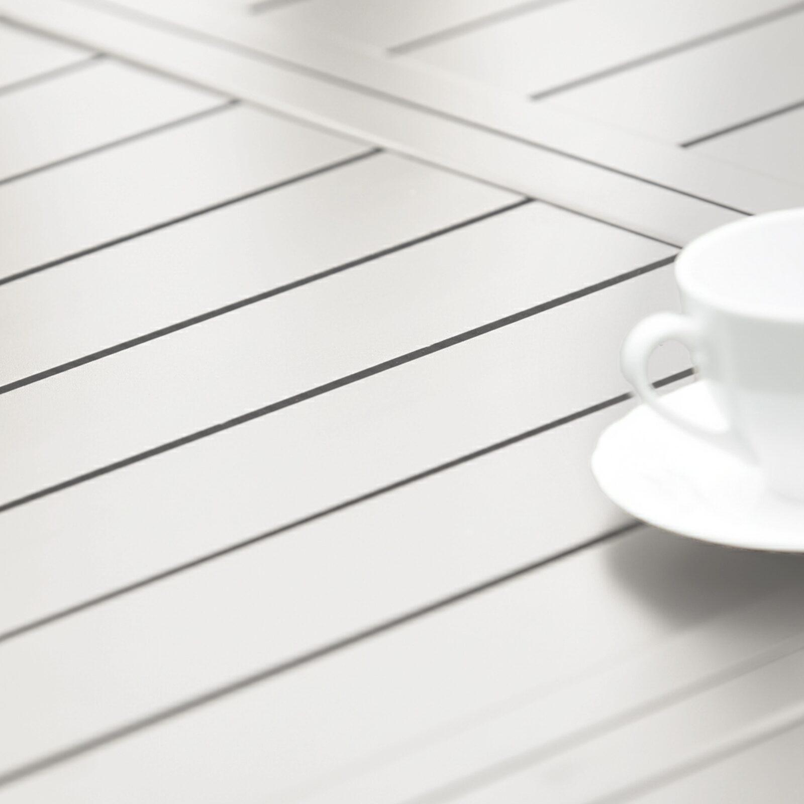 Table de jardin extensible en aluminium 8 à 10 personnes 174/238x100 cm