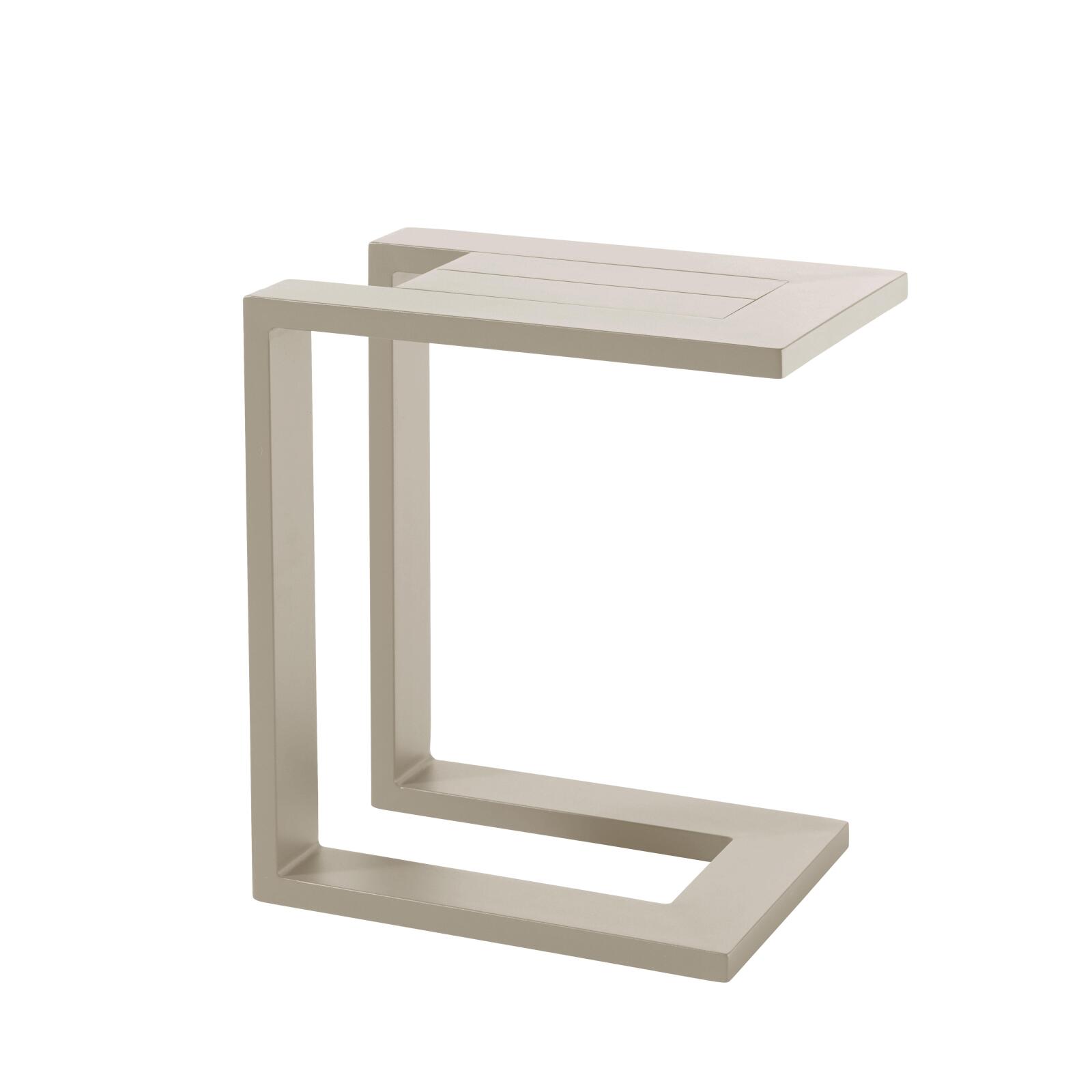 Tablette pour bain de soleil aluminium