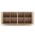 Buffet uni FSC® 4 portes 180 cm