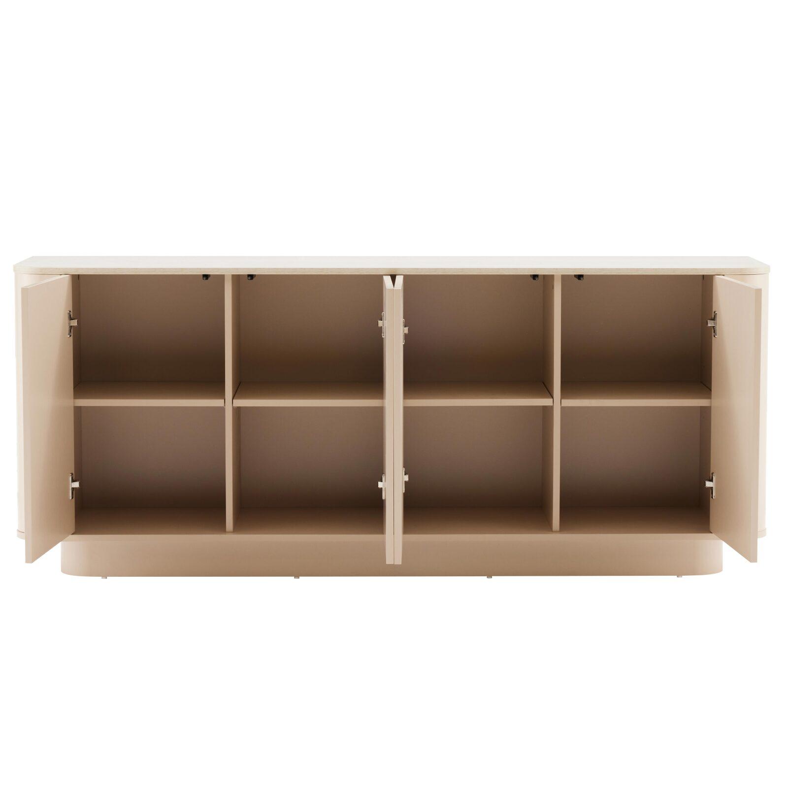 Buffet uni FSC® 4 portes 180 cm