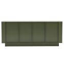 Buffet uni FSC® 4 portes 180 cm
