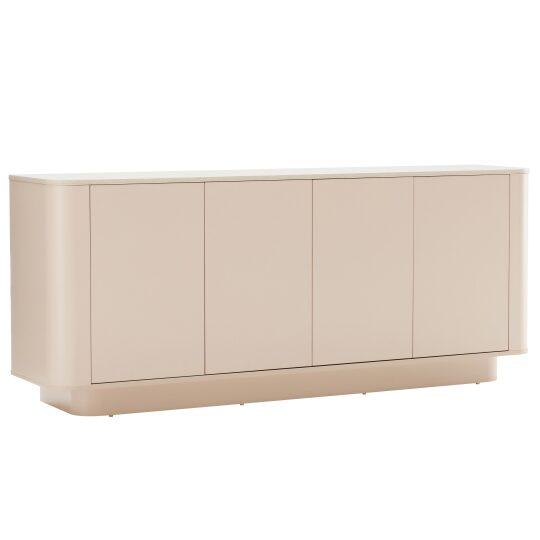 Buffet uni FSC® 4 portes 180 cm | Oviala