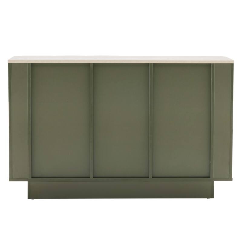 Buffet uni FSC® 3 portes 120 cm (4/7)