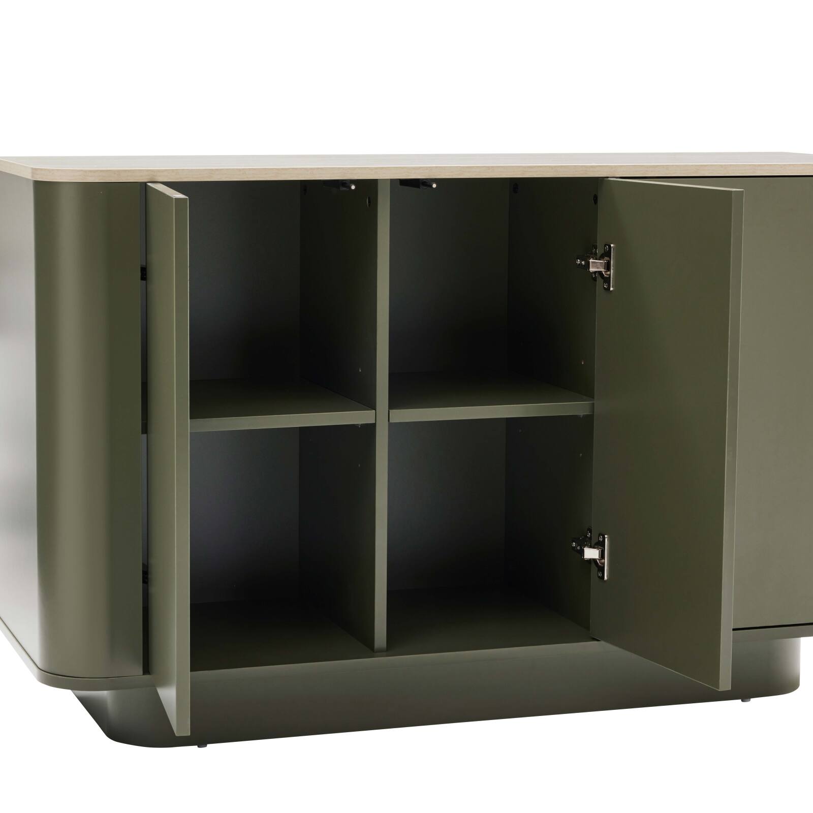 Buffet uni FSC® 3 portes 120 cm