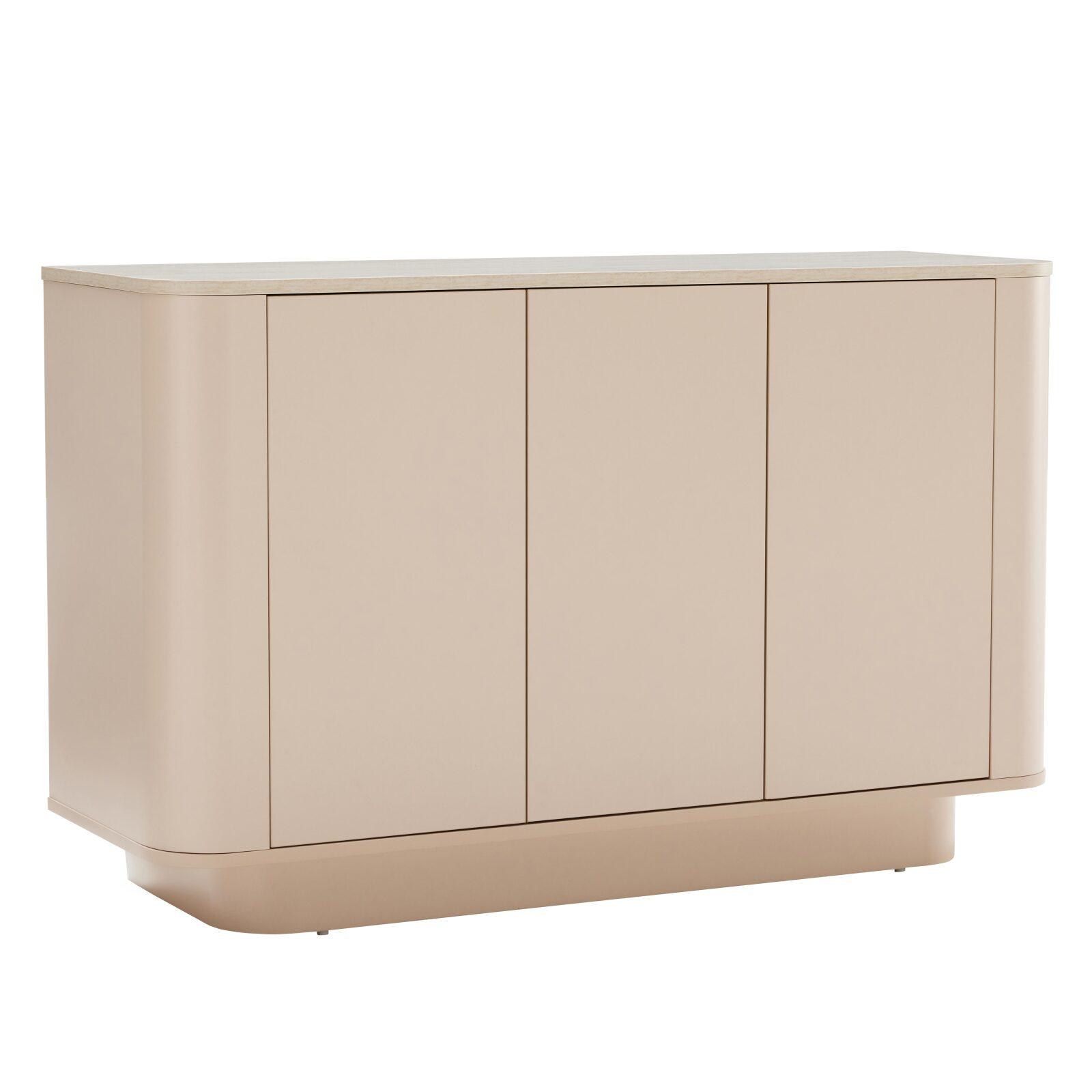 Buffet uni FSC® 3 portes 120 cm