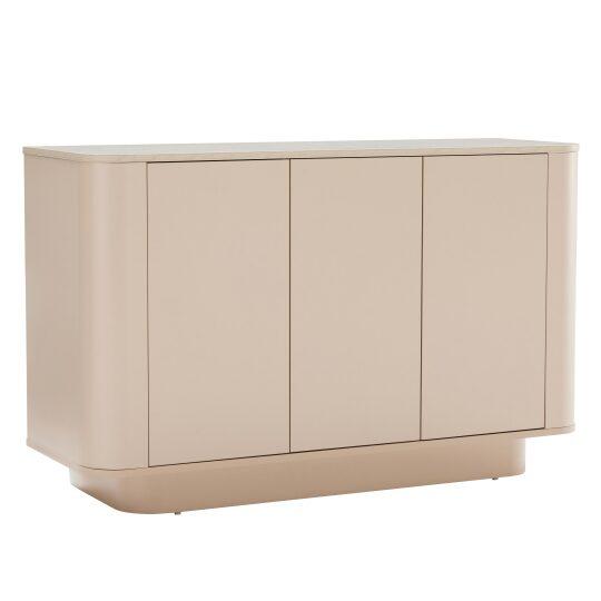 Buffet uni FSC® 3 portes 120 cm | Oviala