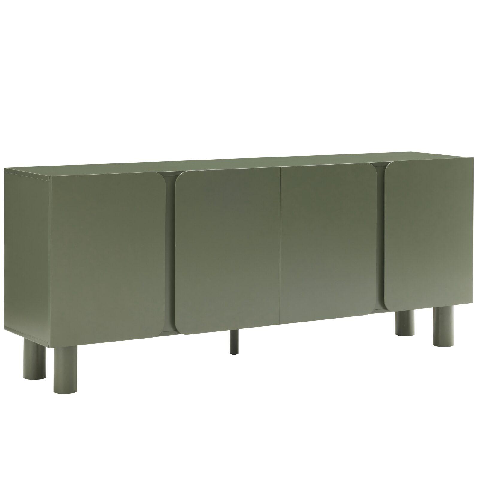 Buffet uni FSC® 4 portes 180 cm