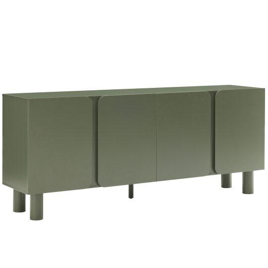 Buffet uni FSC® 4 portes 180 cm
