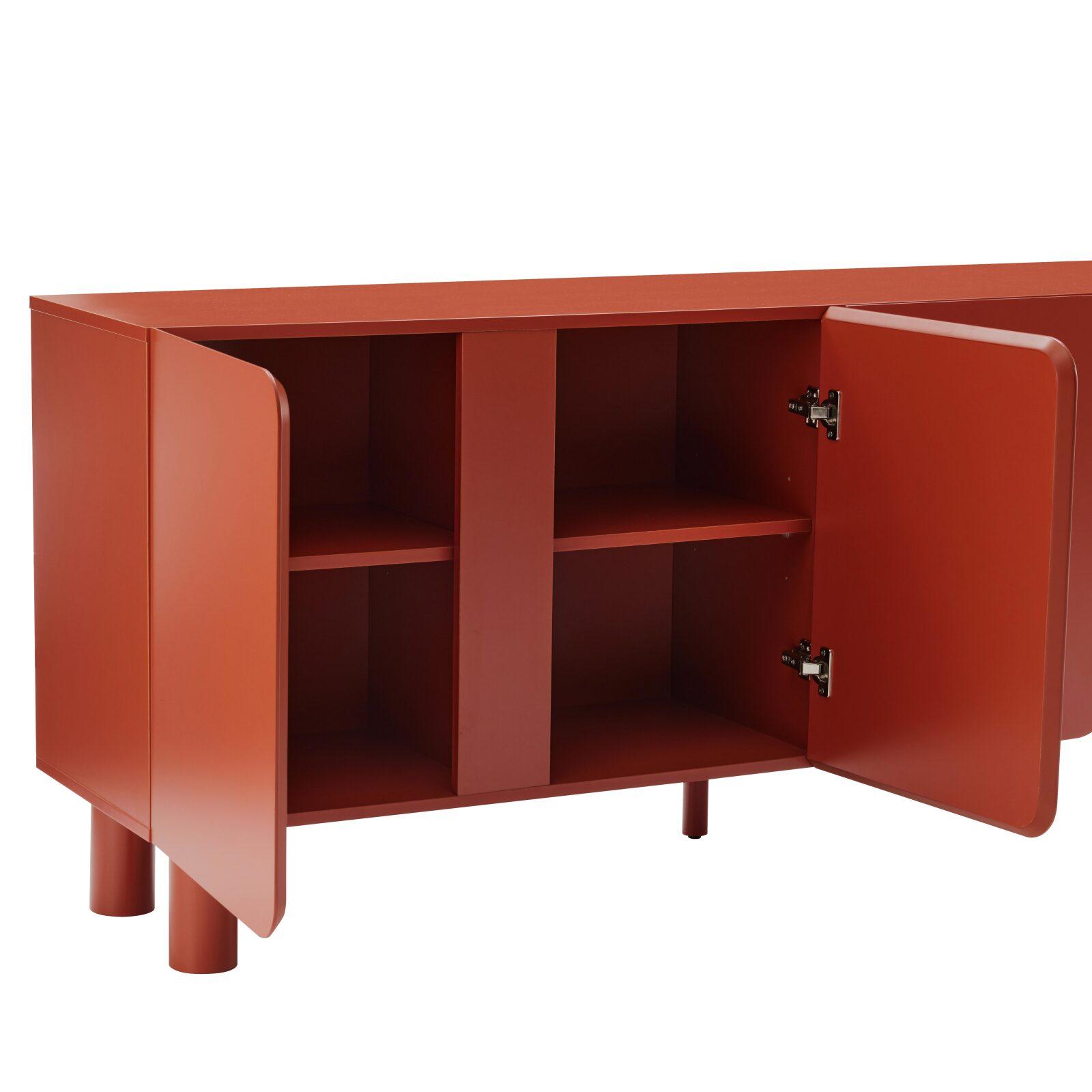 Buffet uni FSC® 4 portes 180 cm