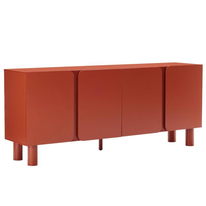 Buffet uni FSC® 4 portes 180 cm