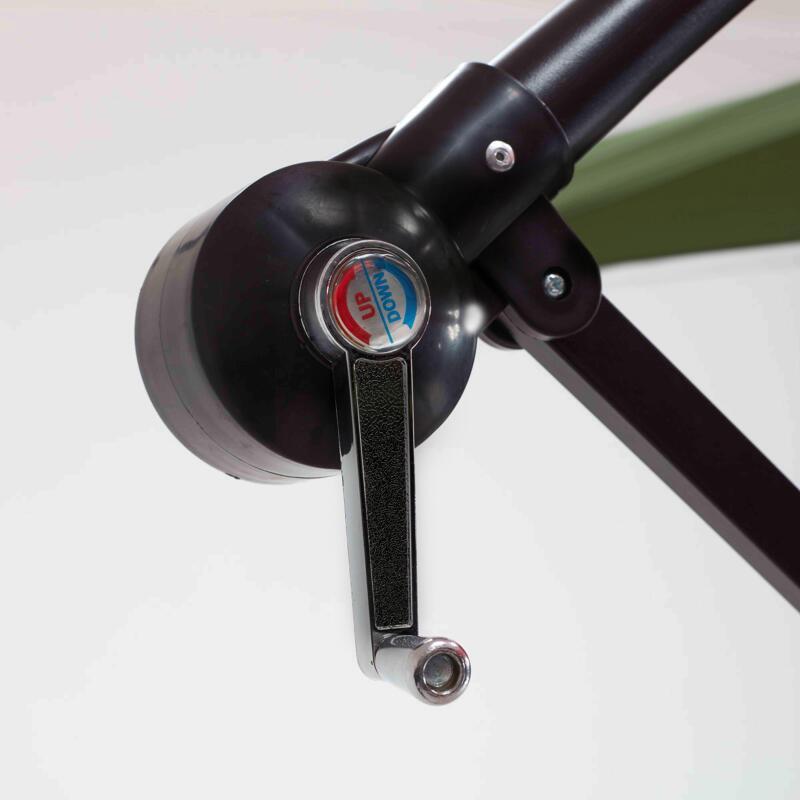 Parasol déporté 3x3 m carré (5/7)