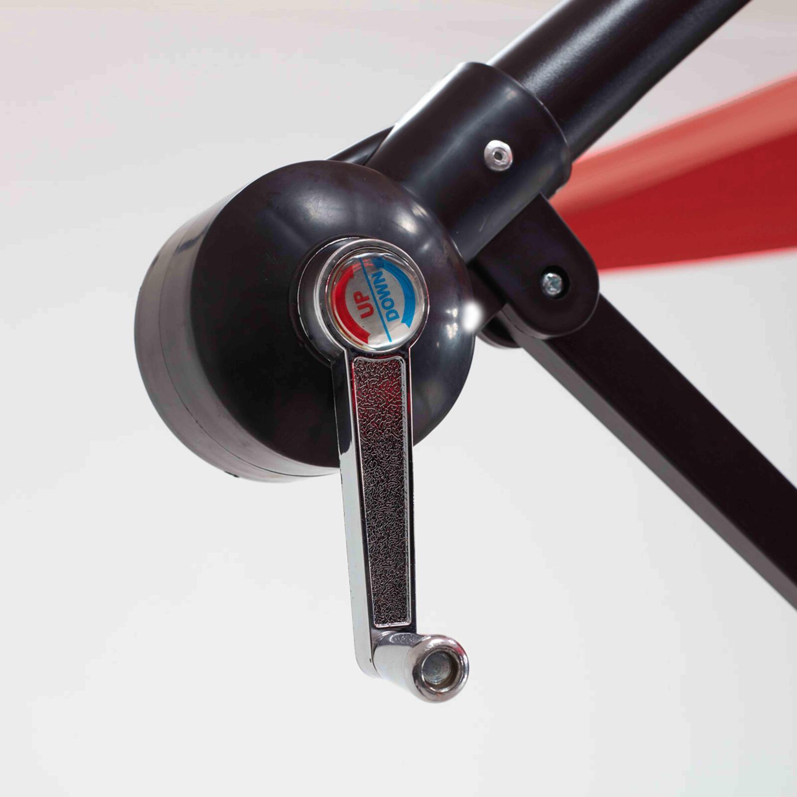 Parasol déporté 3x3 m carré