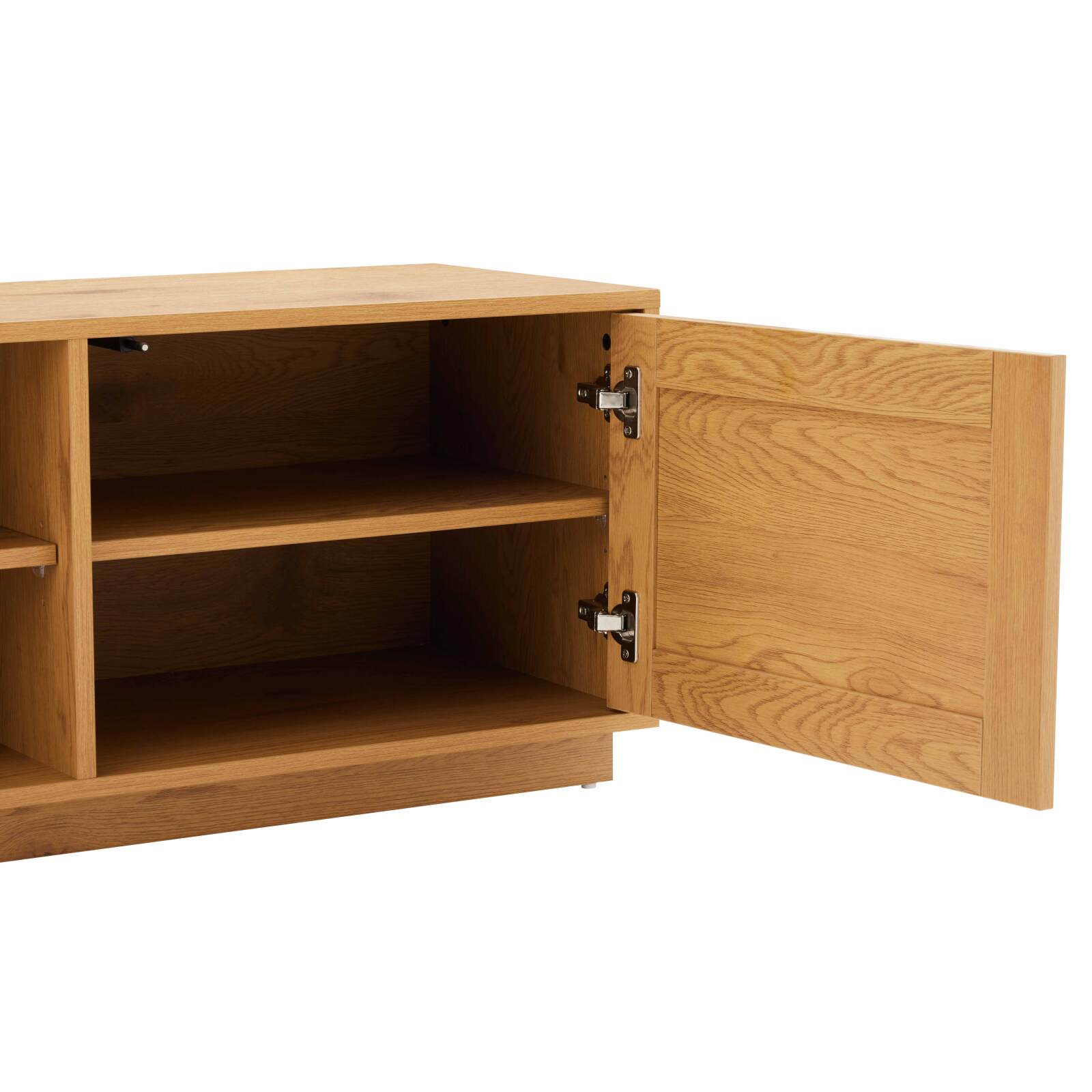 Meuble TV effet bois FSC® 160 cm style bohème