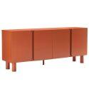 Buffet uni FSC® 4 portes 180 cm