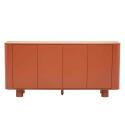 Buffet orange 4 portes 160 cm