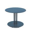 Table basse de jardin ronde en métal Ø50x38 cm 