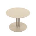 Table basse de jardin ronde en métal Ø50x38 cm 