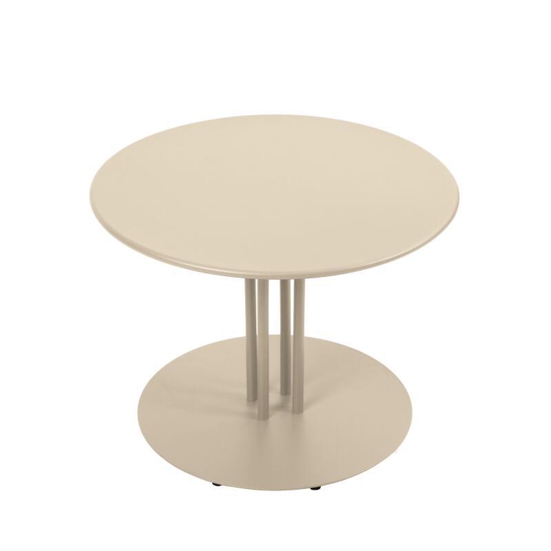 Table basse de jardin ronde en métal Ø50x38 cm  (3/4)