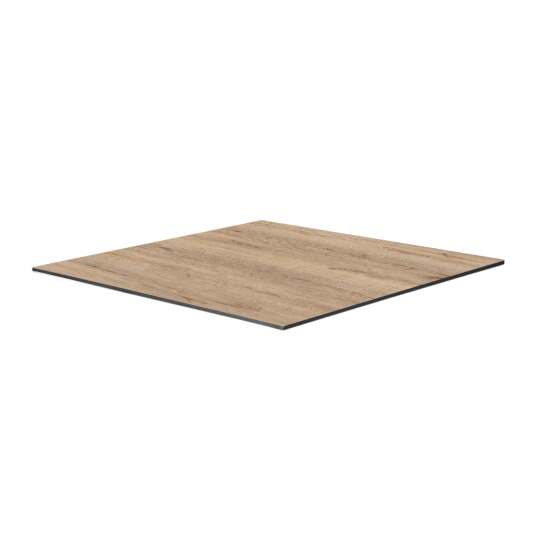 Plateau table carré en HPL (stratifié compact haute densité) | Oviala