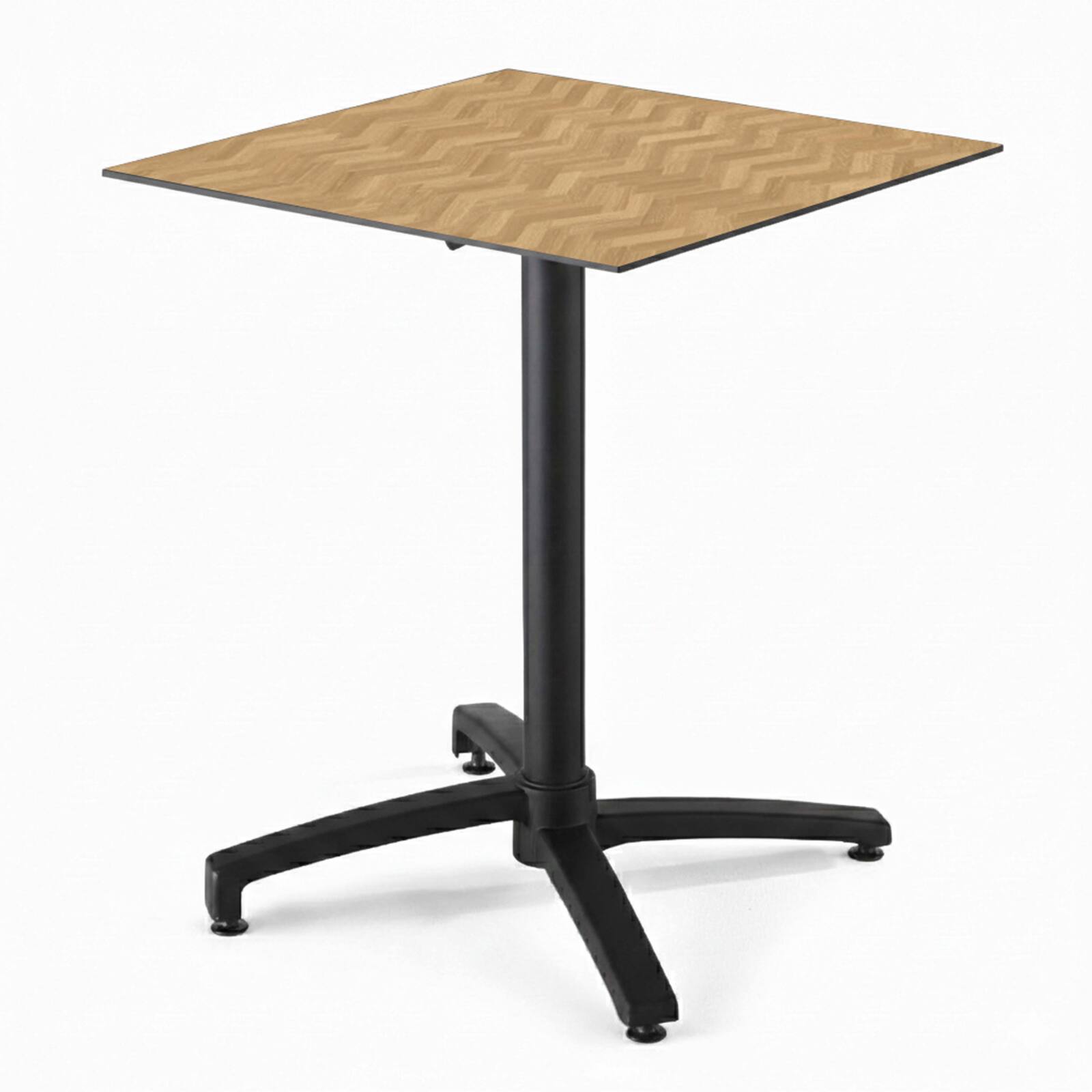 Plateau de table carré 60 x 60 cm en HPL