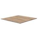 Plateau de table carré 70 x 70 cm en HPL