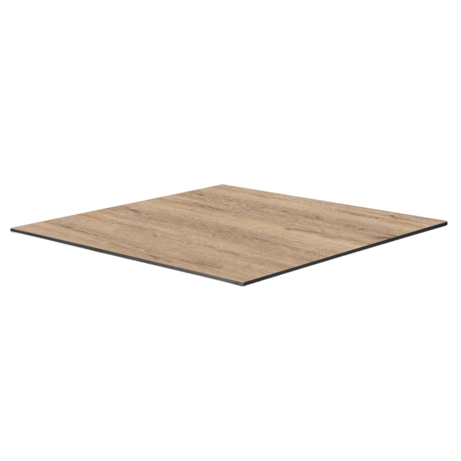 Plateau de table carré 70 x 70 cm en HPL