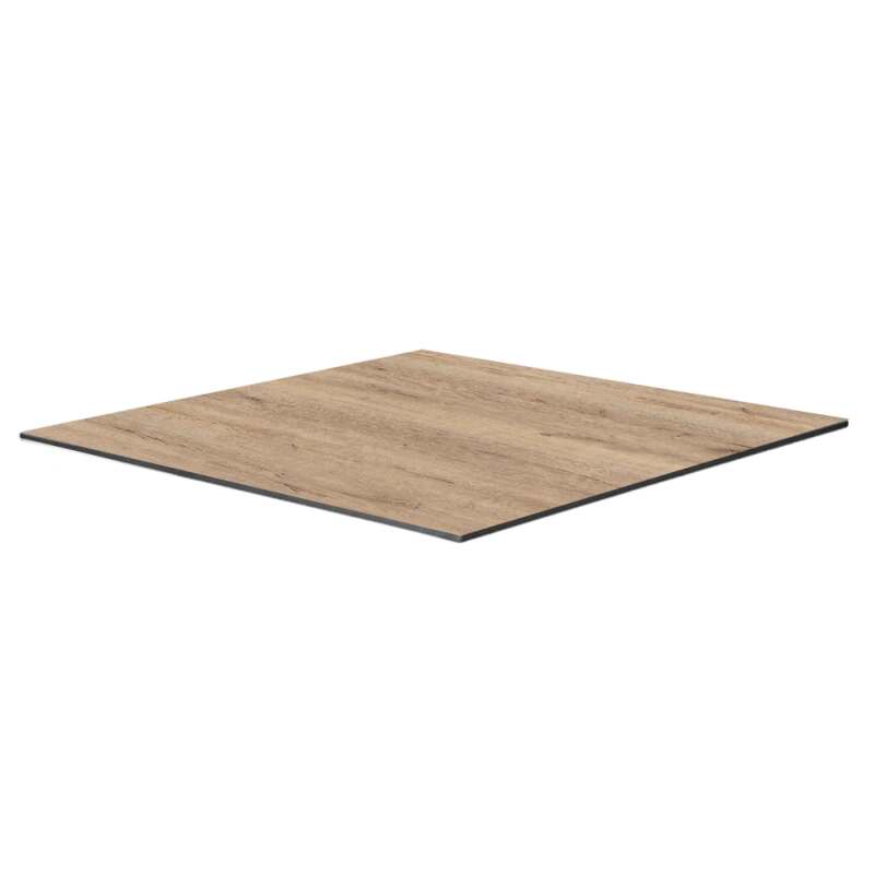 Plateau de table carré 70 x 70 cm en HPL