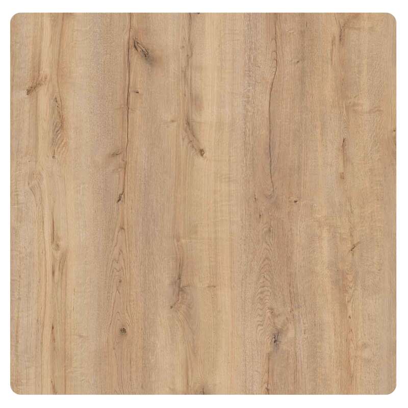 Plateau de table carré 70 x 70 cm en HPL