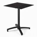 Plateau de table carré 70 x 70 cm en HPL