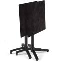 Plateau de table carré 70 x 70 cm en HPL