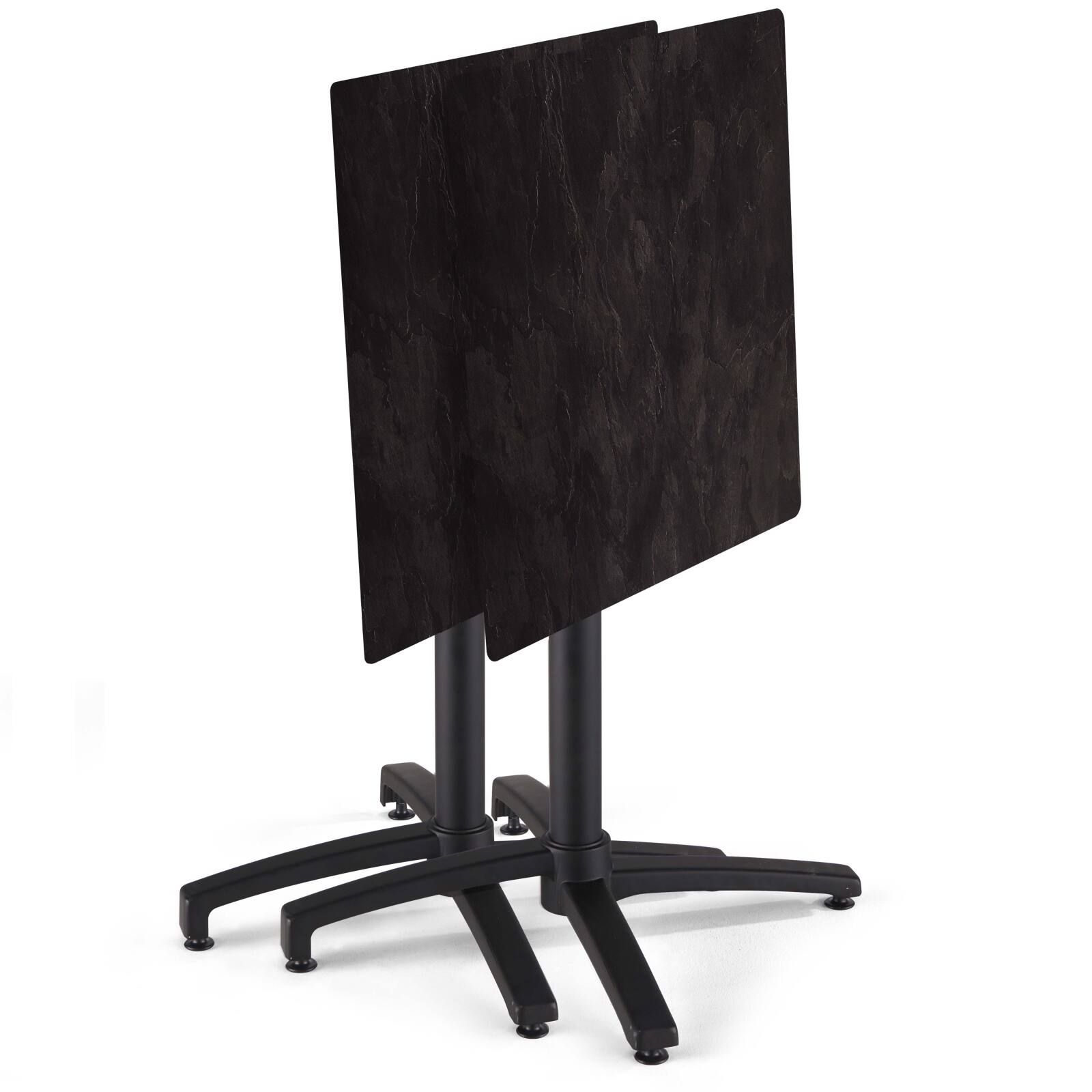 Plateau de table carré 70 x 70 cm en HPL