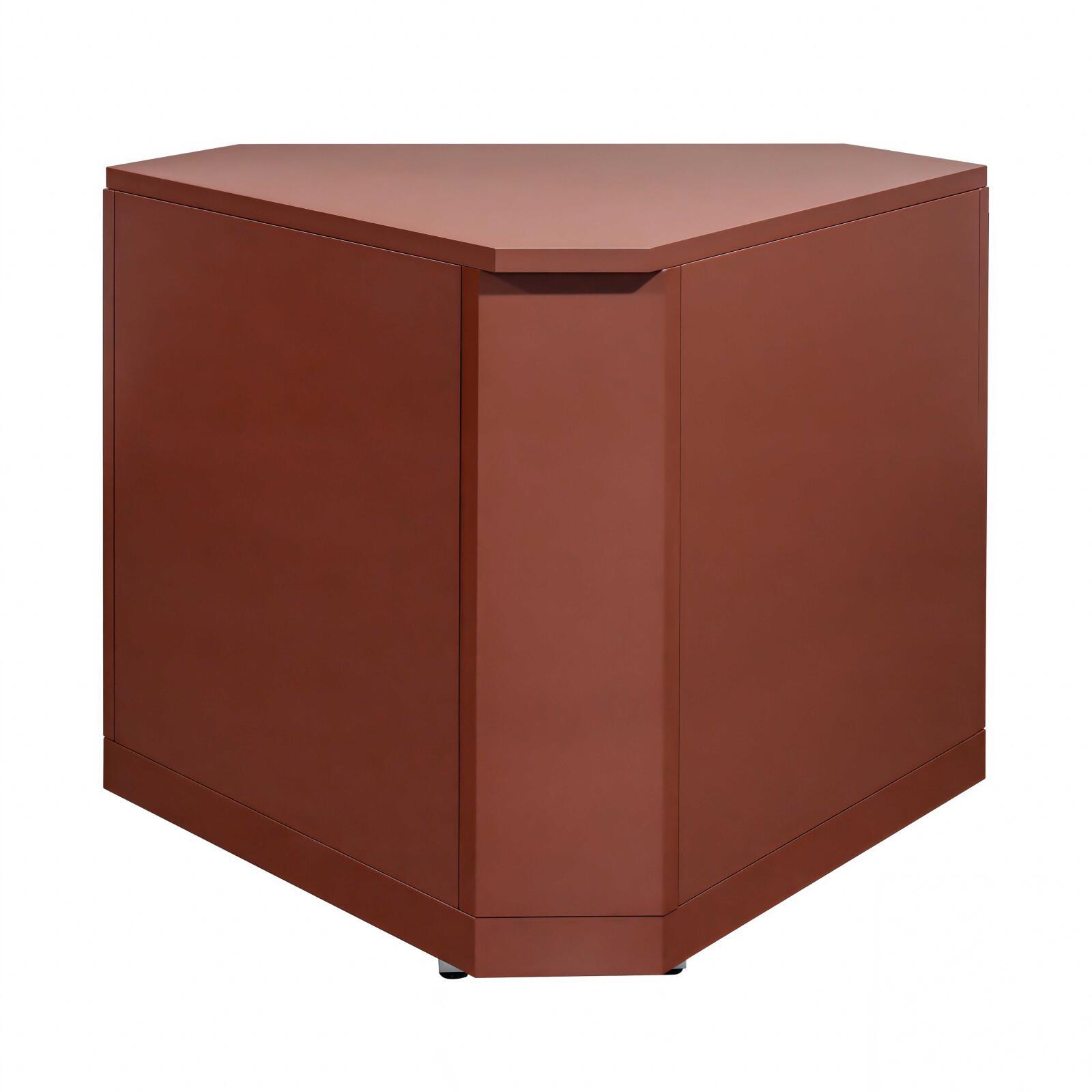 Meuble de rangement d'angle de cuisine extérieur en acier