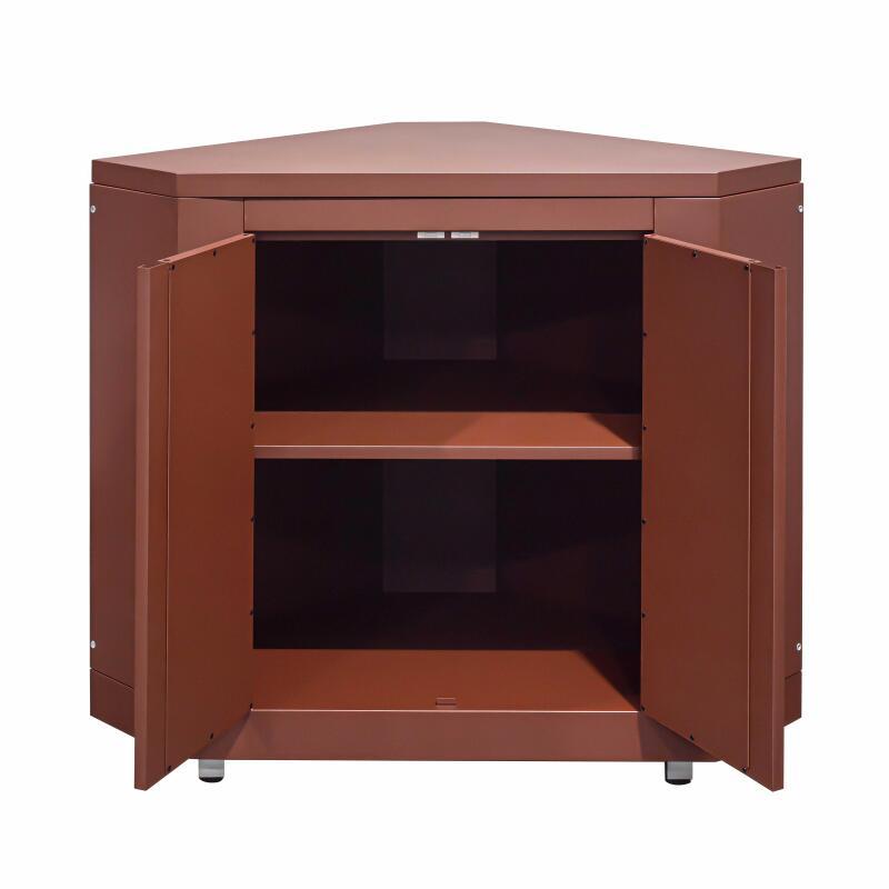 Meuble de rangement d'angle de cuisine extérieur en acier (3/6)