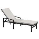 Lot de 2 matelas pour bain de soleil unis