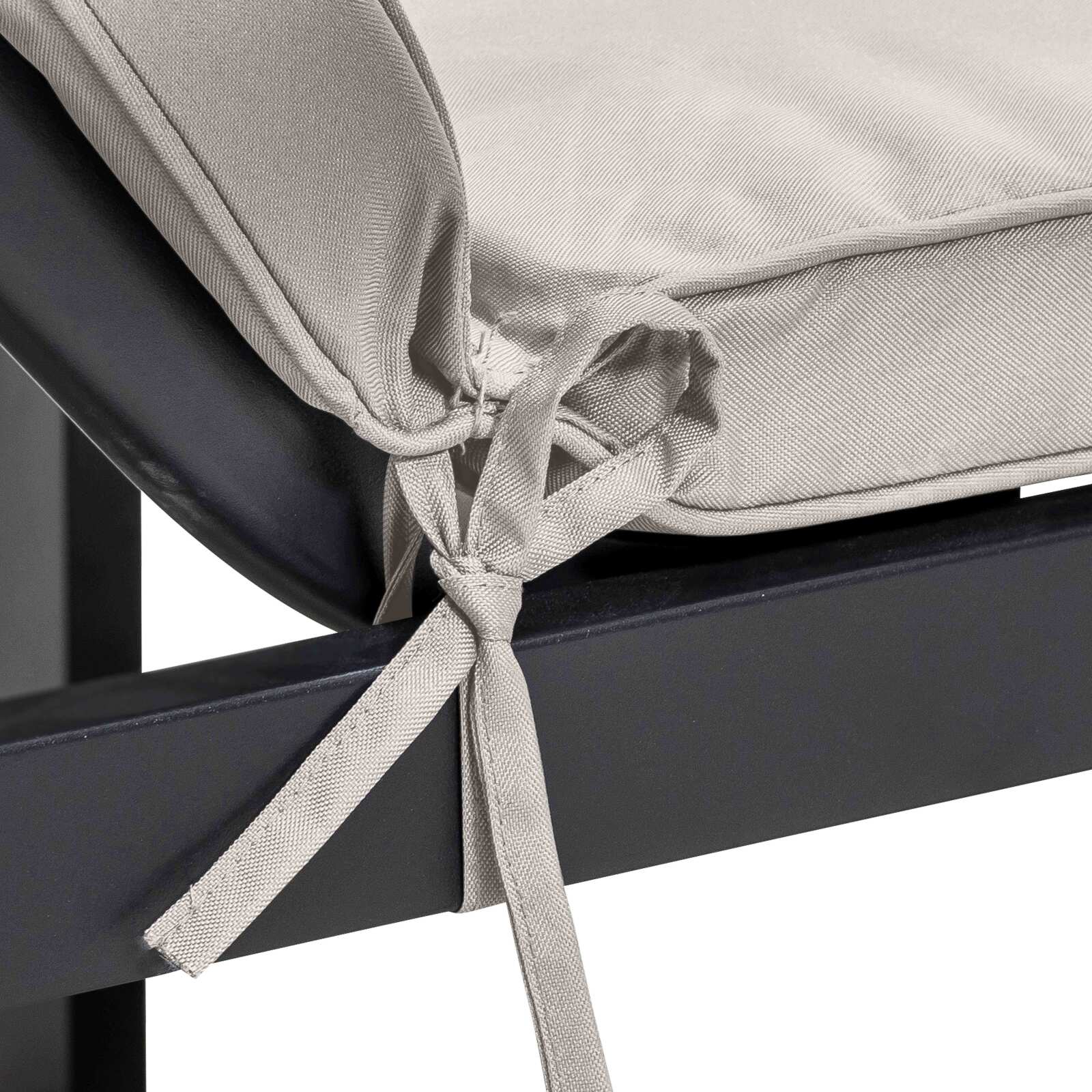 Lot de 2 matelas pour bain de soleil unis