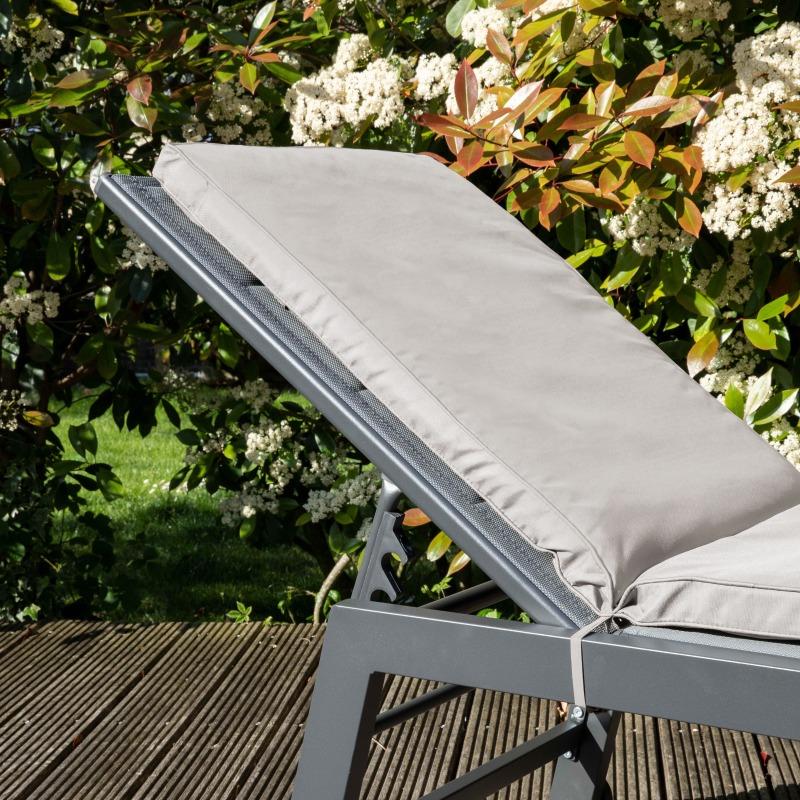 Lot de 2 matelas pour bain de soleil unis (5/8)