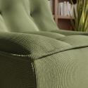 Fauteuil en tissu pour canapé modulable