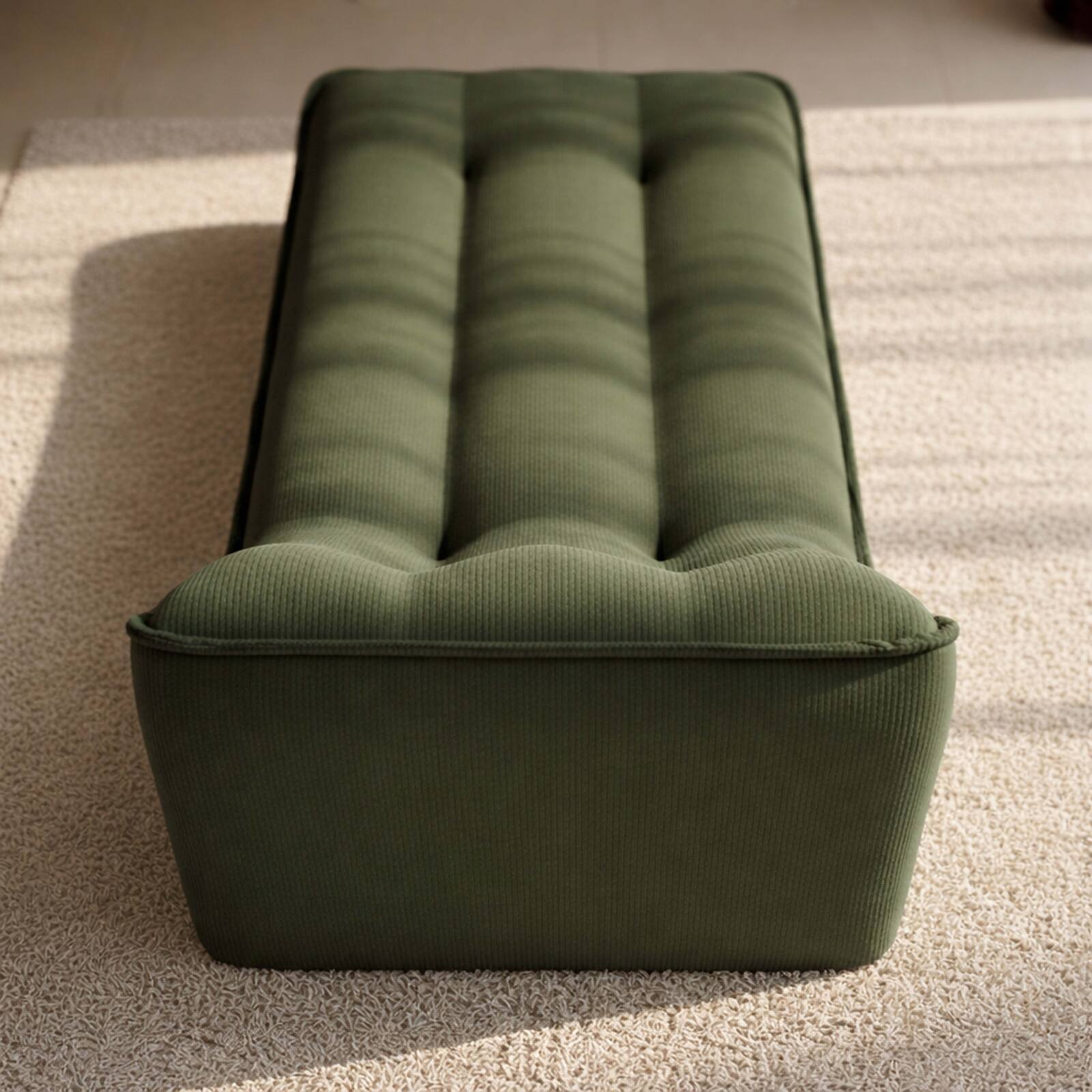 Méridienne en tissu pour canapé modulable