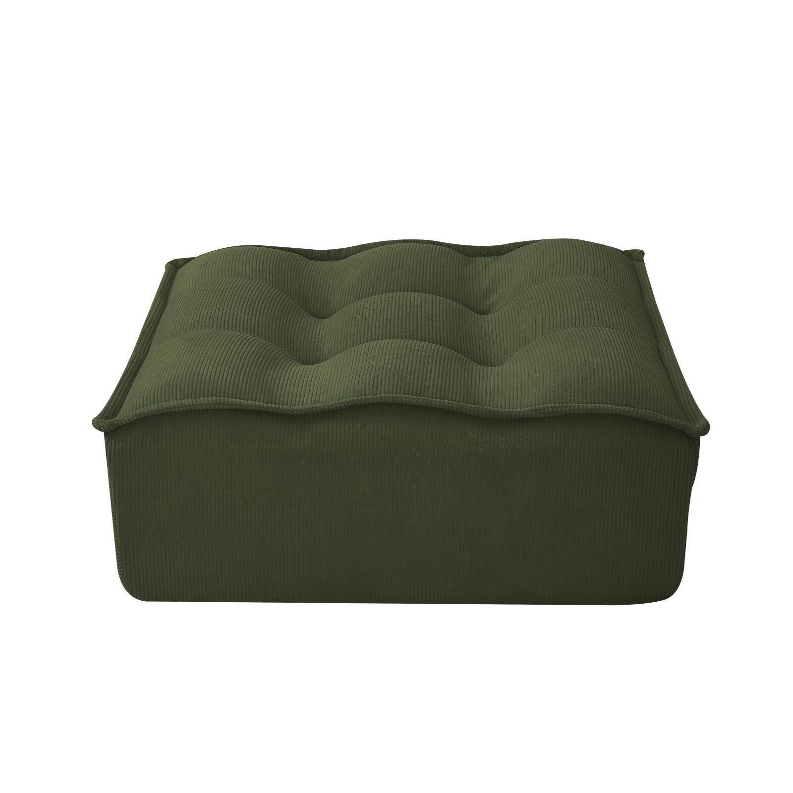 Pouf en tissu