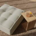 Pouf en tissu
