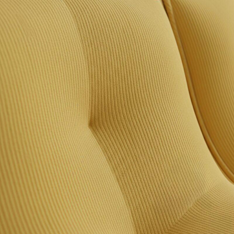 Fauteuils modulables en velours côtelé type chauffeuse - Par 2 (4/8)