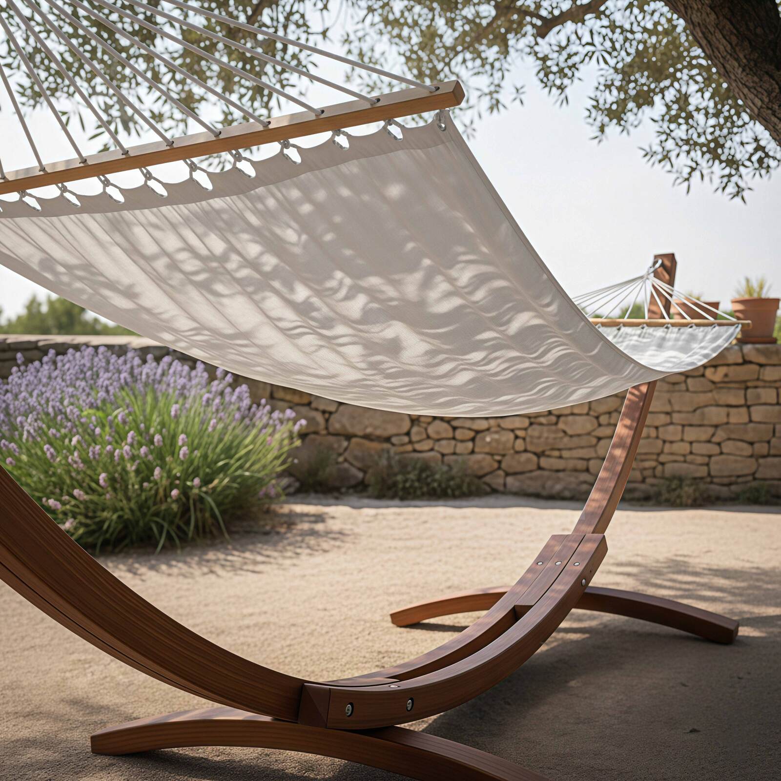 Hamac sur pied en bois FSC®