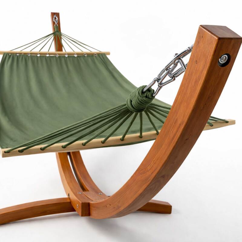 Hamac sur pied en bois FSC® (4/7)