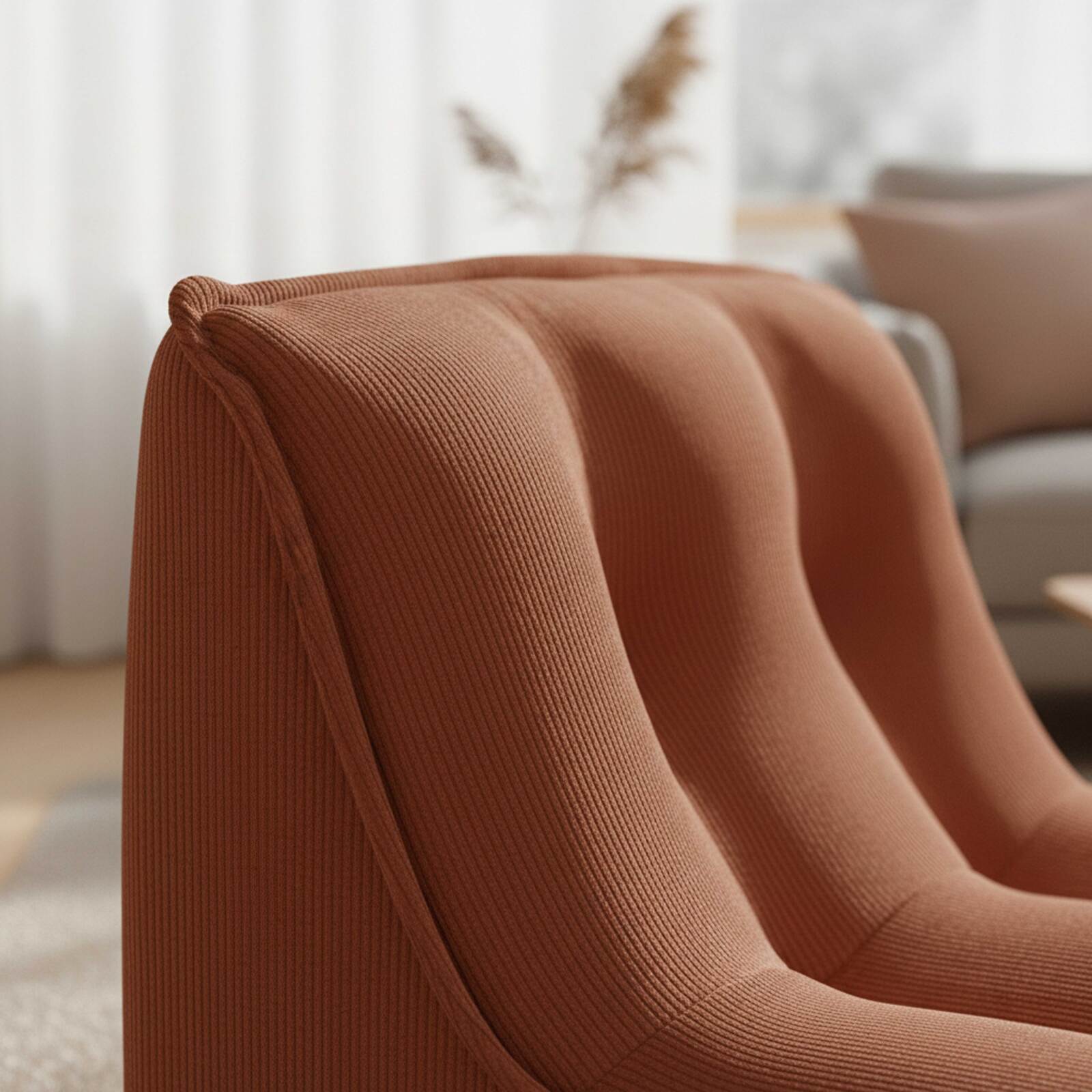 Fauteuil en tissu pour canapé modulable