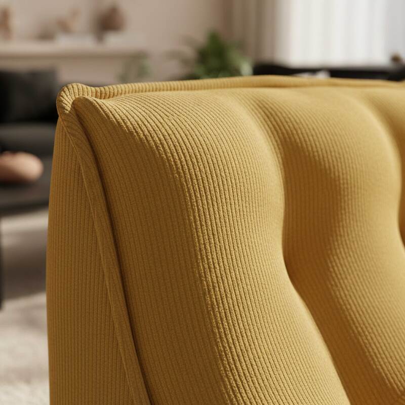 Fauteuil en tissu pour canapé modulable (6/8)